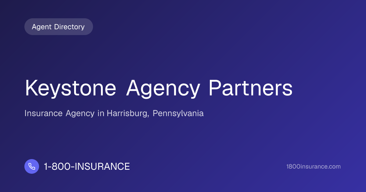 Keystone Agency Partners | Harrisburg, PA Insurance | 1-800-INSURANCE